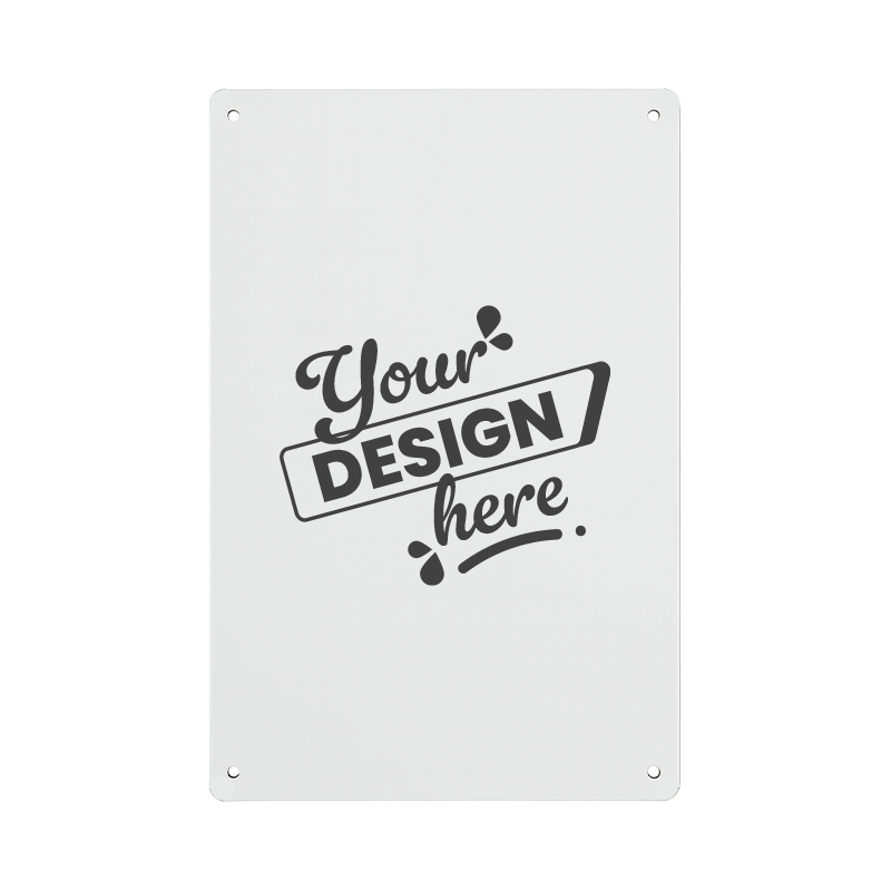 8x12 inch Decorative Metal Sign