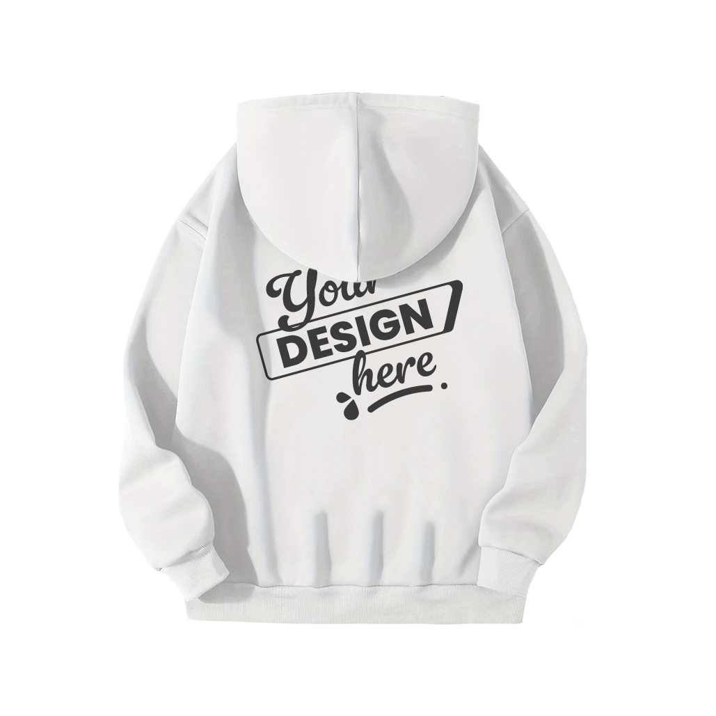 Pullover Hoodie – Adult Unisex, 60% Polyester / 40% Cotton