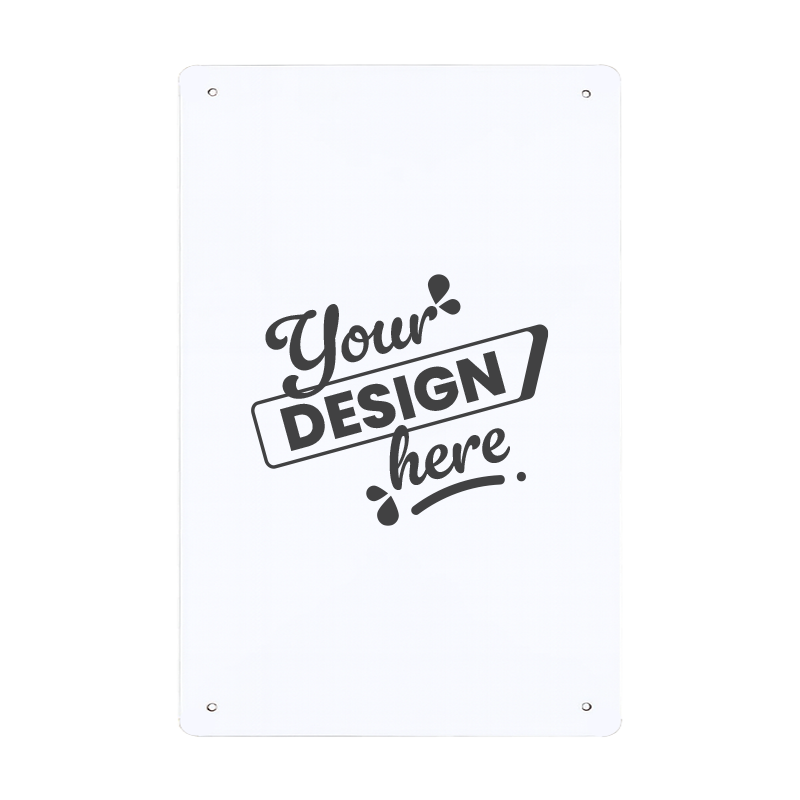 12x6 inch Decorative Metal Sign